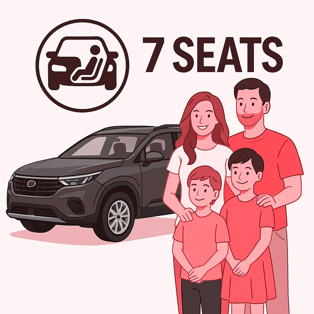 أفضل سيارات العائلة المتوفرة للإيجار لدى SR8